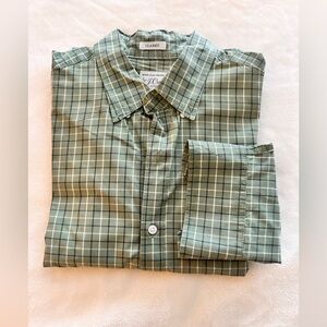J. Crew Green Plaid Men's Shirt